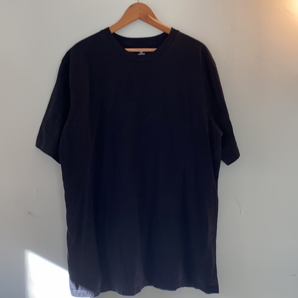 Lot of **2** Harbor Bay Black Tee T Shirts Crew Neck Men's 2XL - Picture 6 of 8